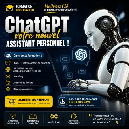 Formation ChatGPT | IA & Automatisation (Guide Complet PDF)