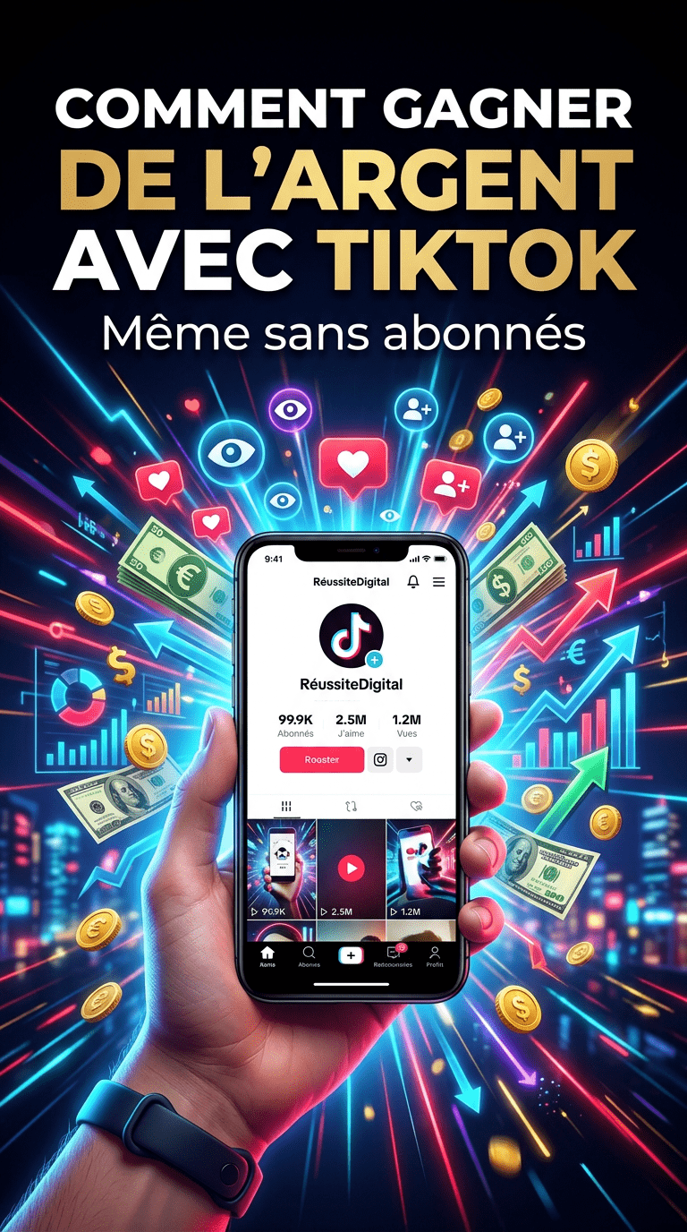 Comment gagner de l’argent avec TikTok en 2026 (même sans abonnés)