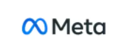 Logo officiel de Meta, l’entreprise qui gère la publicité sur Facebook, Instagram et WhatsApp