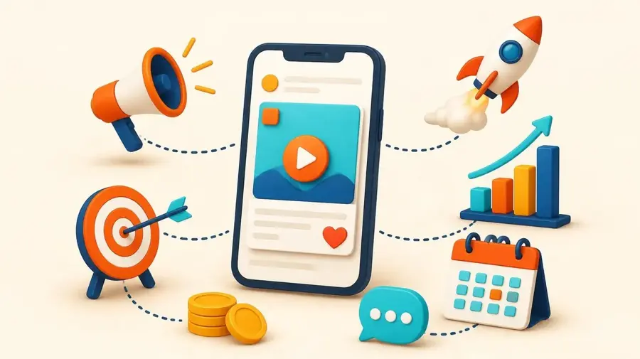Campagne de marketing digital : c’est quoi et comment lancer la première (2026)