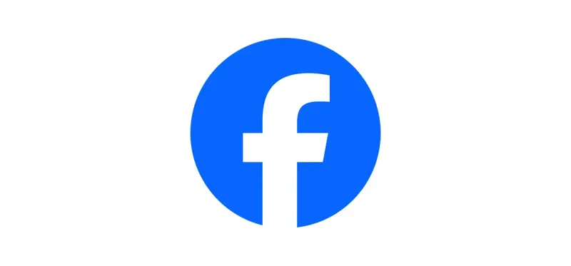 Logo officiel de Facebook, le f blanc dans un cercle bleu