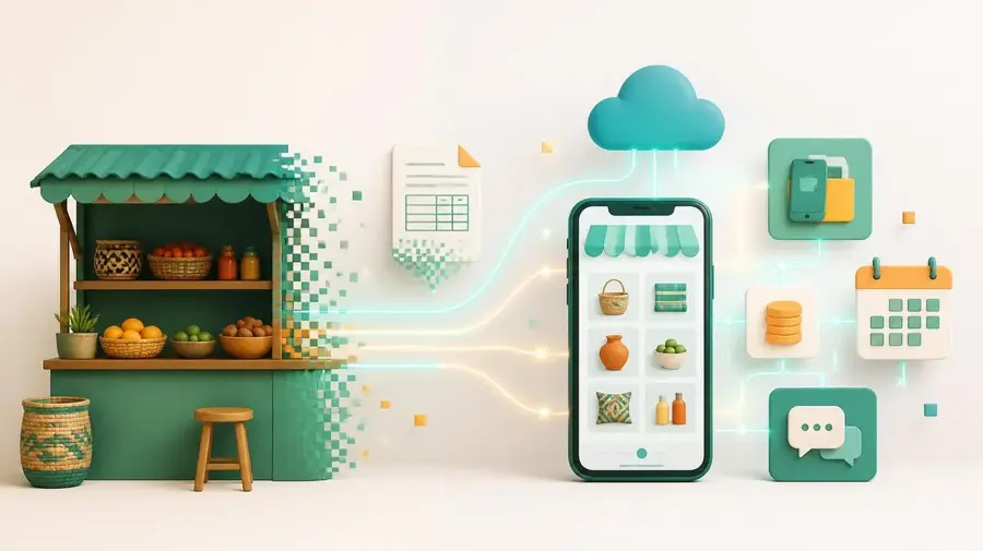 Digitalisation : définition simple et comment digitaliser un petit business (2026)