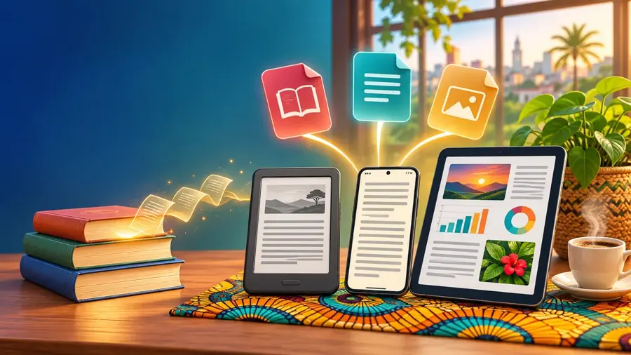 Ebook : c’est quoi ? Formats PDF, EPUB, Kindle et lequel choisir (2026)